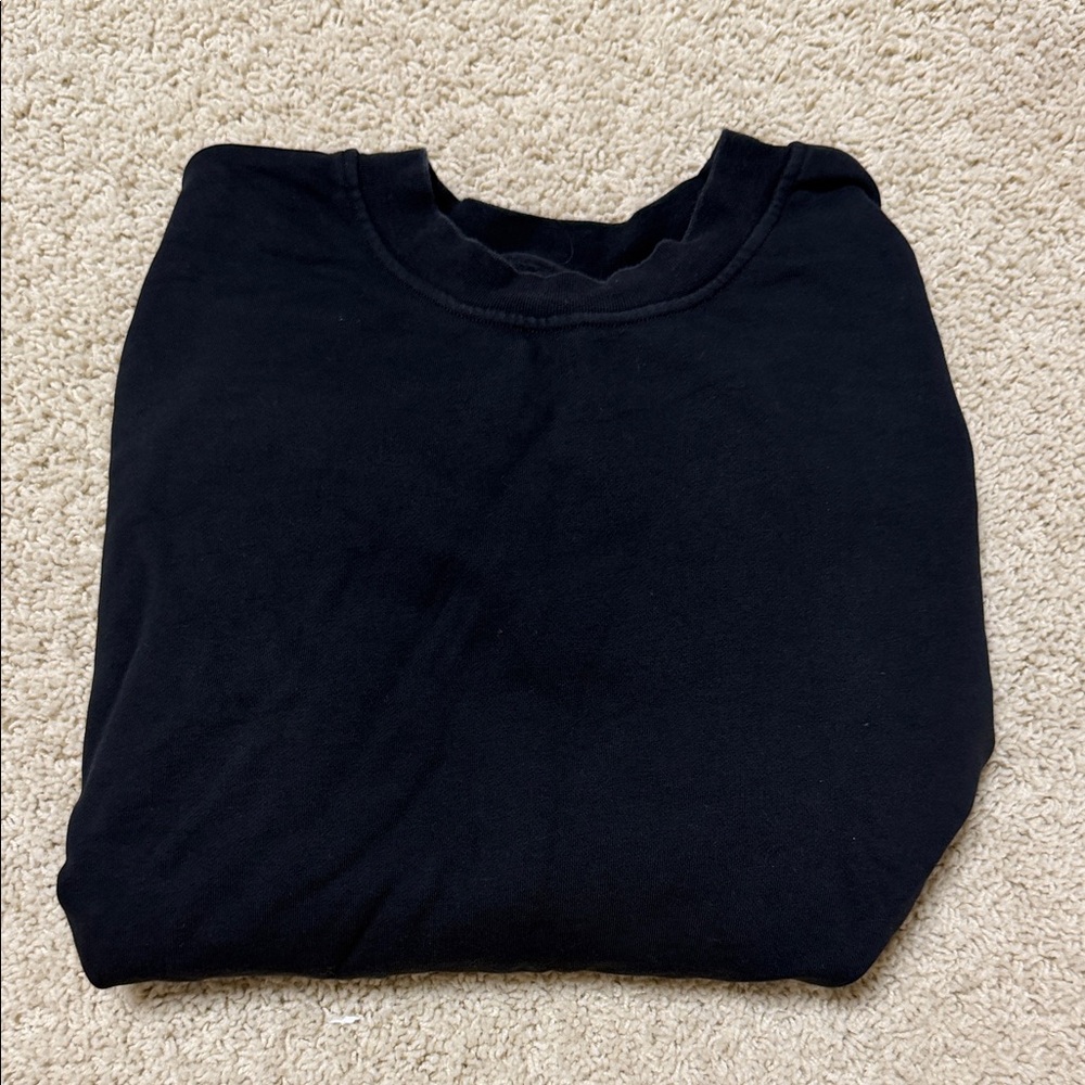 lululemon Black crewneck